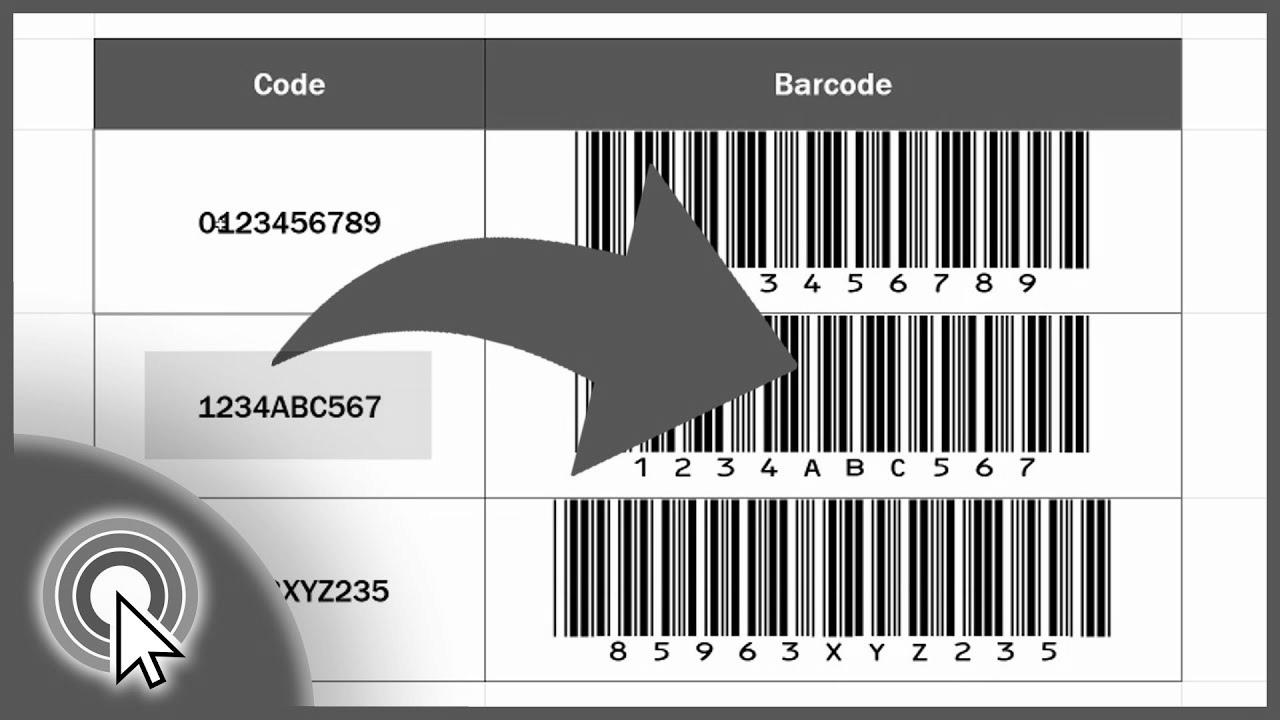 Methods to Create Barcodes in Excel (The Simple Approach)