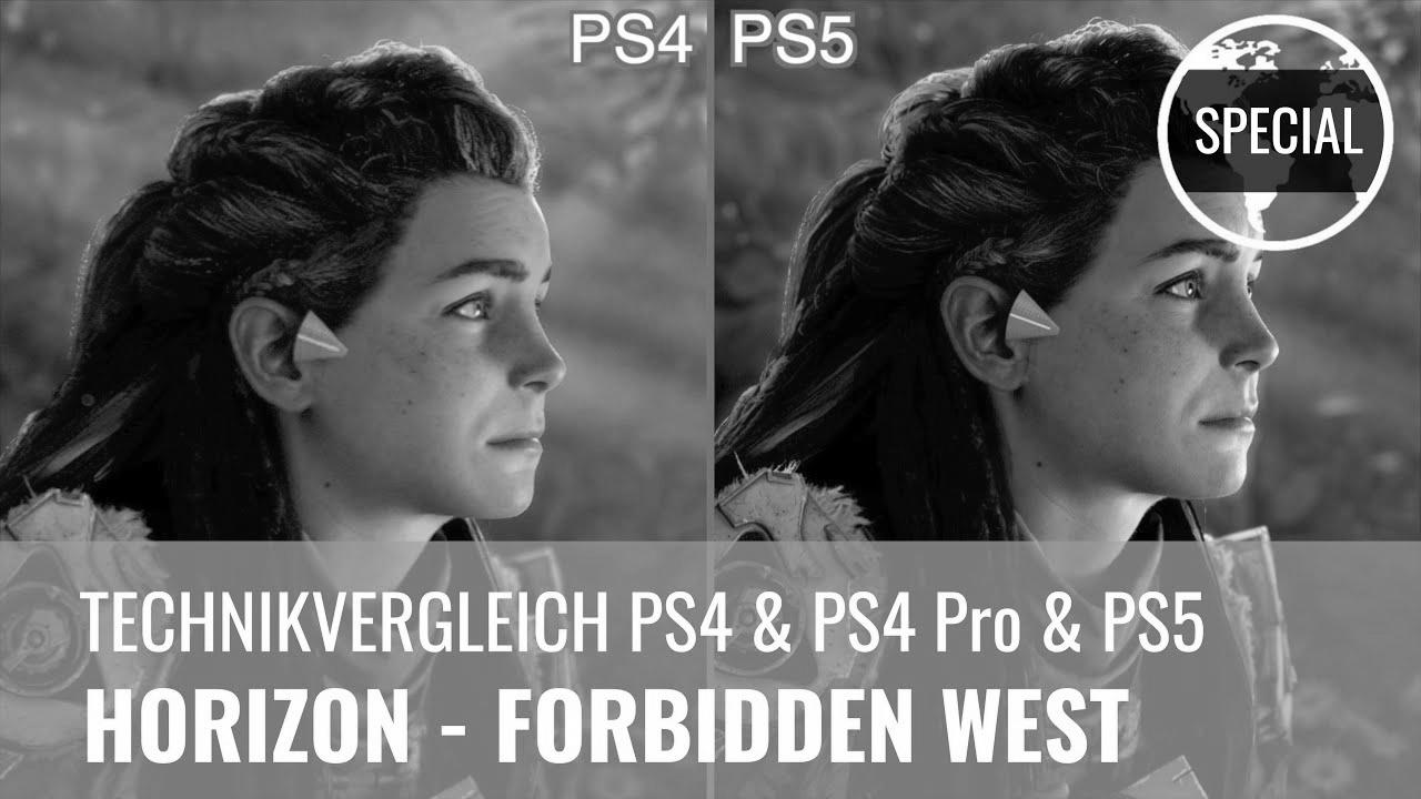 Horizon – Forbidden West in a know-how comparability: PS4 & PS4 Professional & PS5