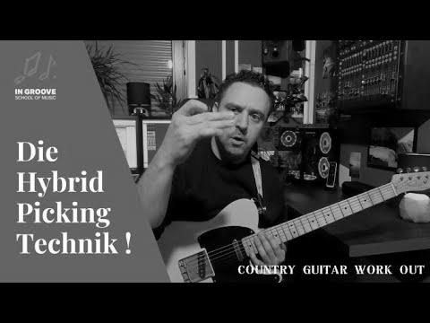 Country Guitar Workout : The Hybrid Choosing Technique