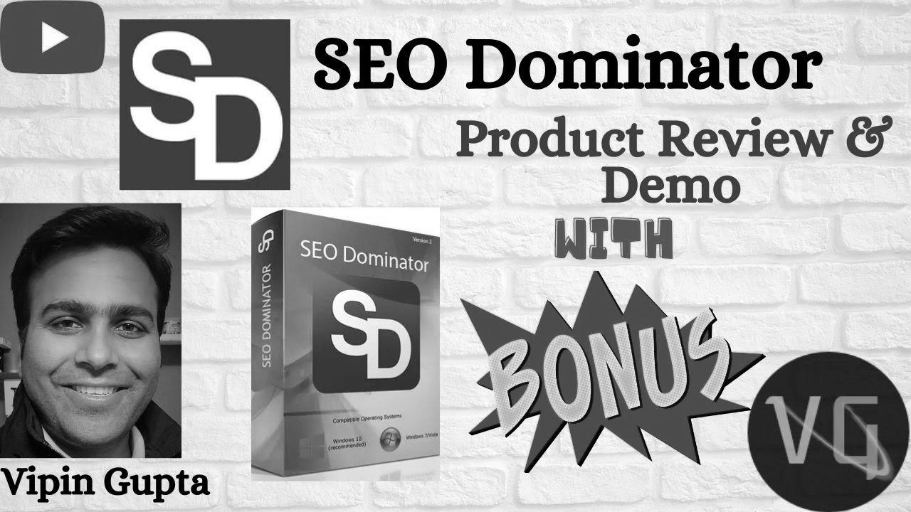 ✌️💰 ”search engine marketing Dominator” Review 🛑 STOP!  Buy it with my FREE BONUSES 🎁🎁 💰 ✌️