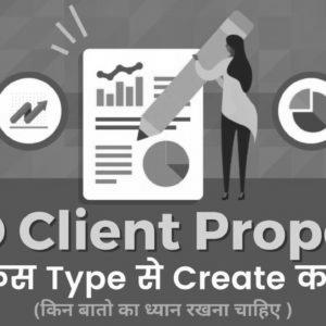  Create search engine optimization Client Proposal?  |  Perfect Manner |  fulltutorial