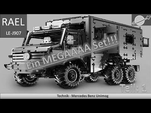 One of the best clamping block technology set lately 👍 |  The Unimog by RAEL LE-J907 Part 1/3