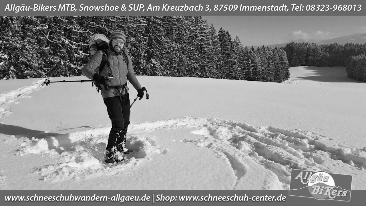 Proper snowshoeing – the technique