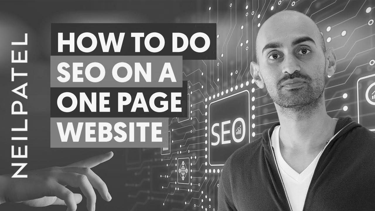 How you can do web optimization on a One Page Web site