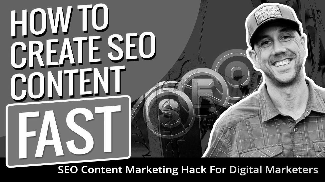 How To Create Content material Quick That Ranks In Google!  search engine optimization Content Advertising Hack For Digital Entrepreneurs