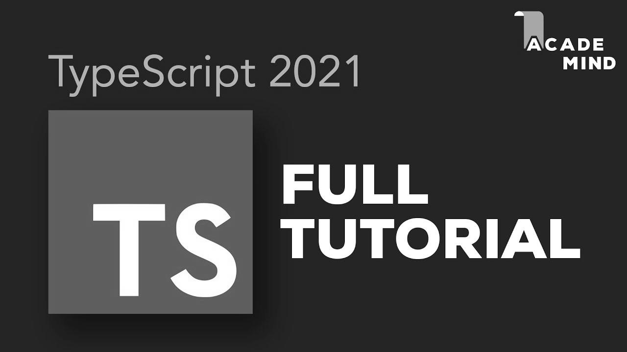 TypeScript Course for Newcomers – Study TypeScript from Scratch!