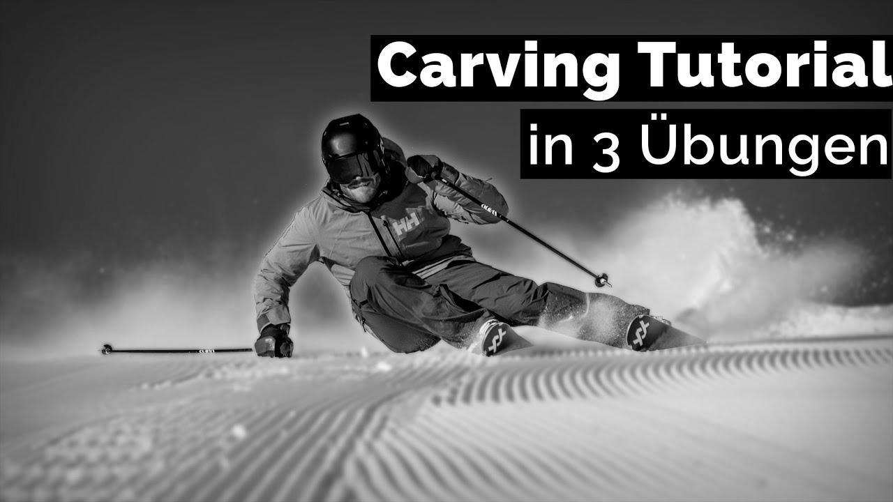 Understand and study ski carving approach – study to ski