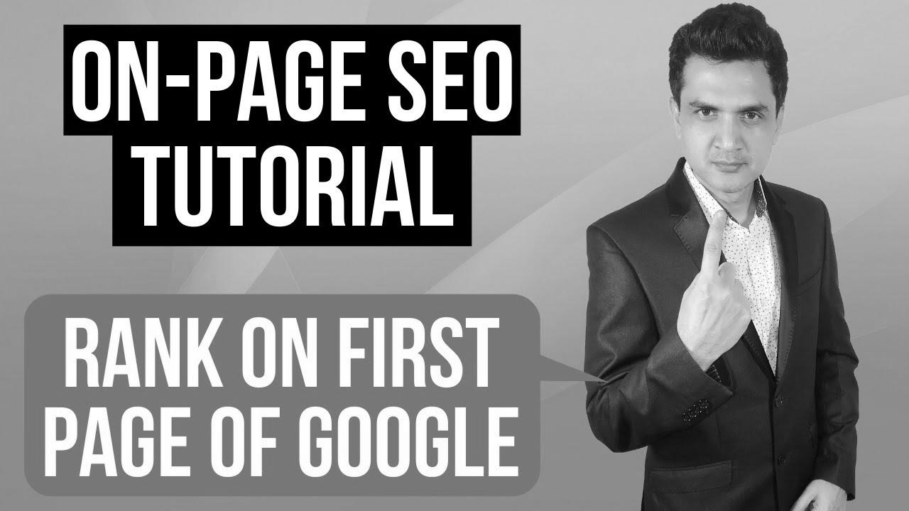 On-page web optimization Tutorial – Rank Any Web site or Weblog on 1st Page of Google in 2020 |  Pritam Nagrale