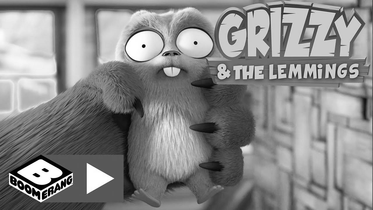 Grizzy and the Lemmings |  Wonderful approach |  boomerang