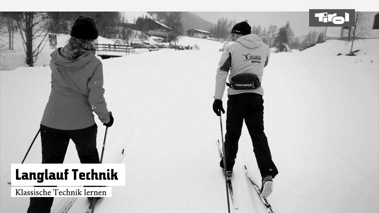 Cross-country skiing method – be taught cross-country snowboarding in the basic way