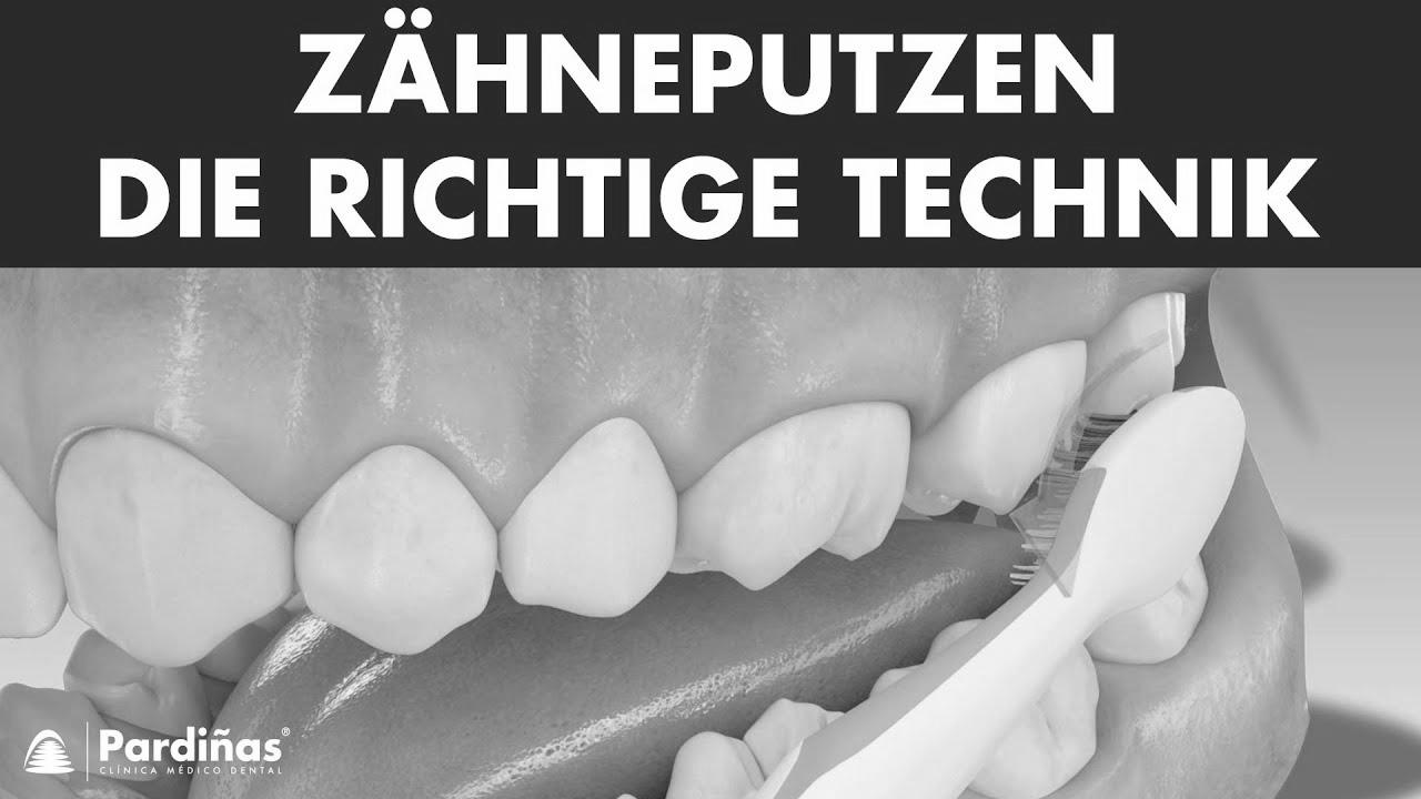 Brushing your enamel – The correct technique ©