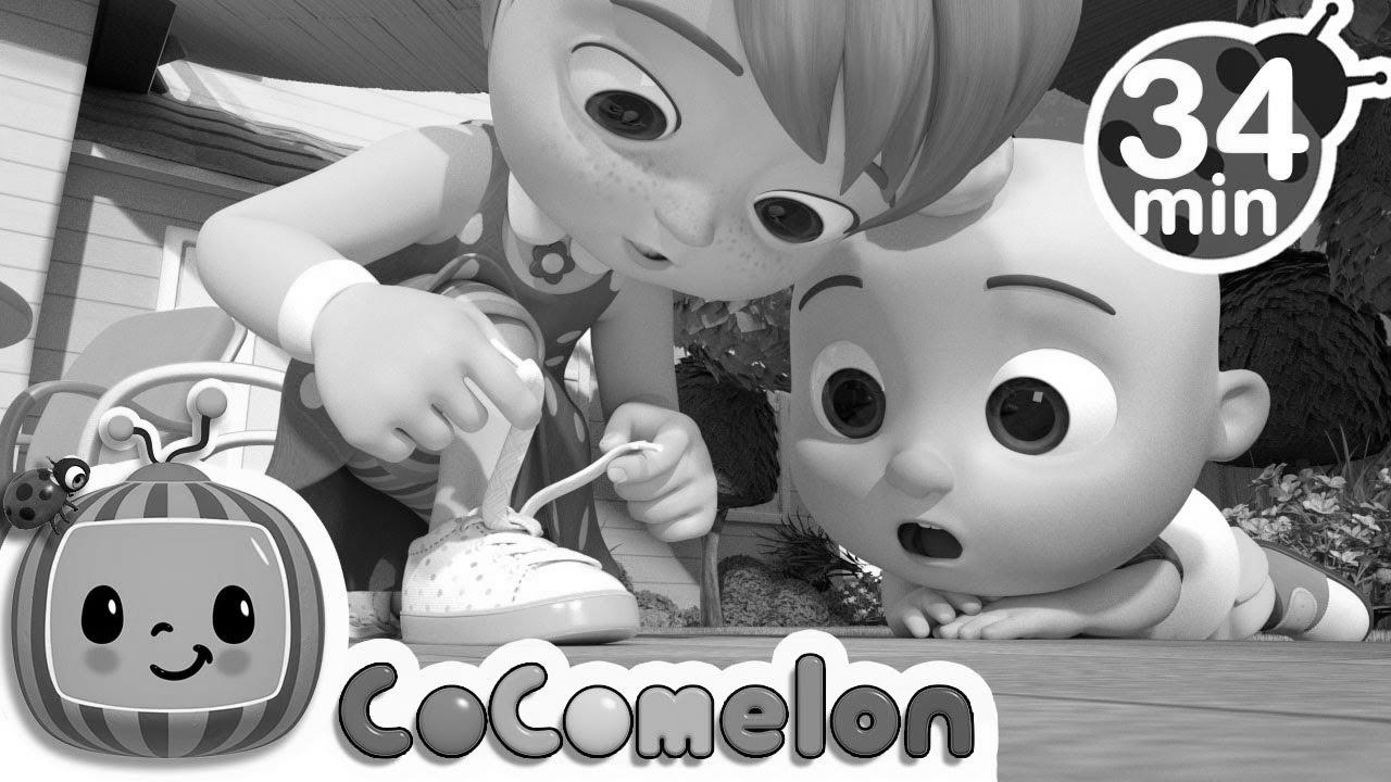 Learn To Tie Your Sneakers + More Nursery Rhymes & Youngsters Songs – CoComelon