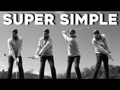 Learn how to swing a golf club (simple method)