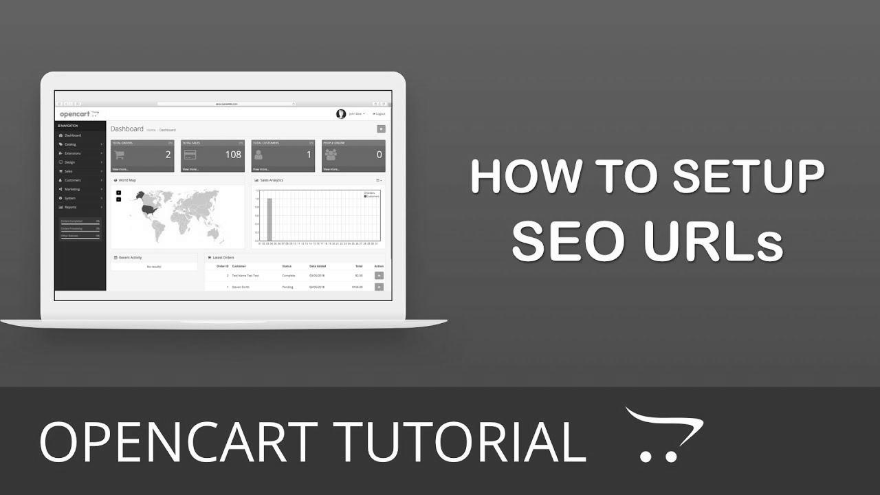 The way to Set up search engine marketing URLs in OpenCart 3.x