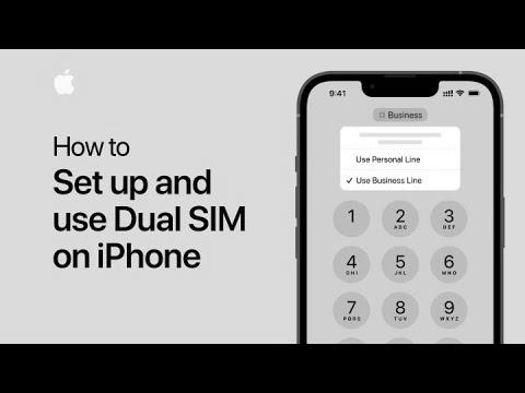 How you can use Dual SIM on iPhone |  Apple help