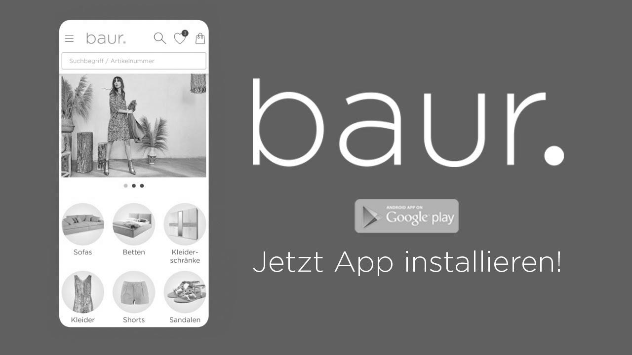 Fashion, dwelling & technology – the BAUR app