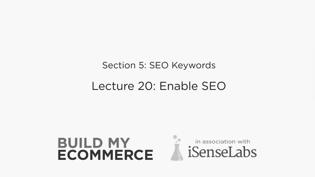 S05 web optimization Key phrases L20 Enable web optimization