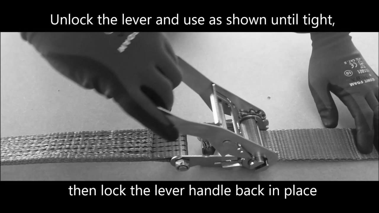 Tips on how to use a Ratchet Strap – Rope Providers Direct